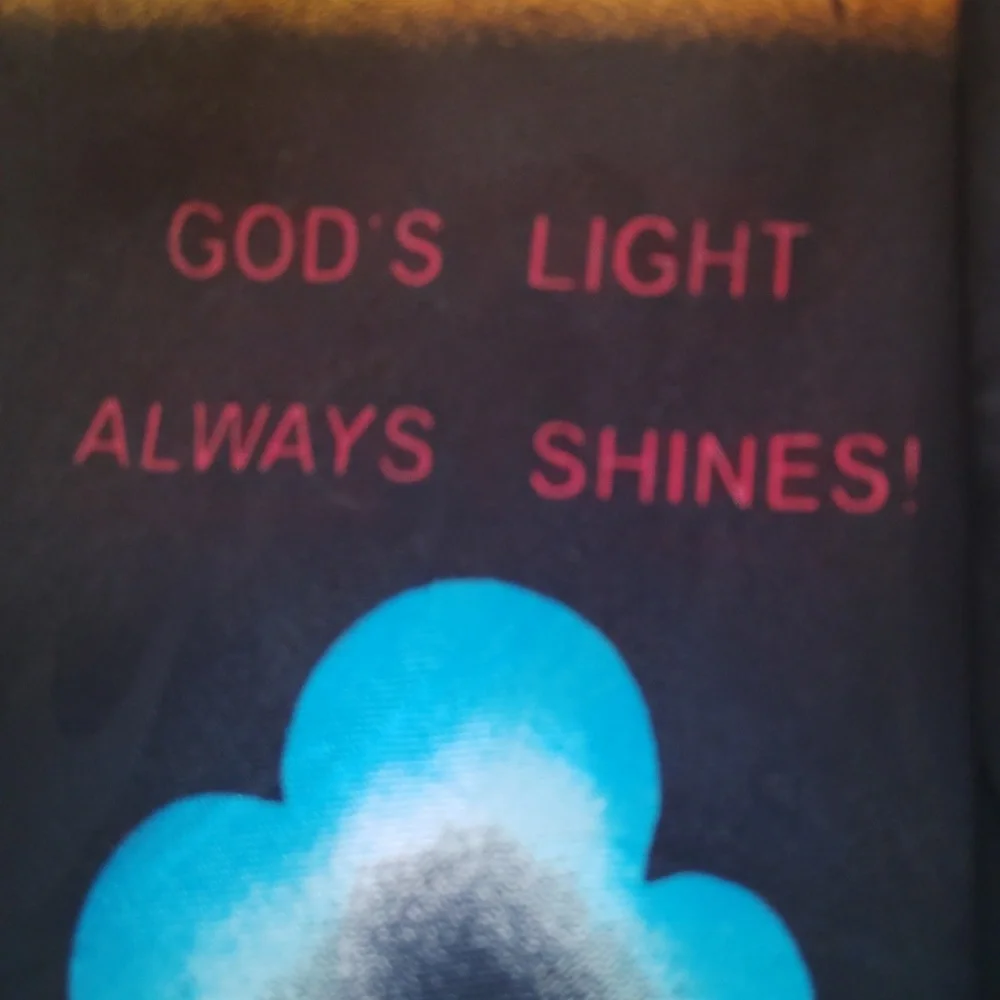 Christian Religious Spiritual Lighthouse & Cross Necktie Bright Colors